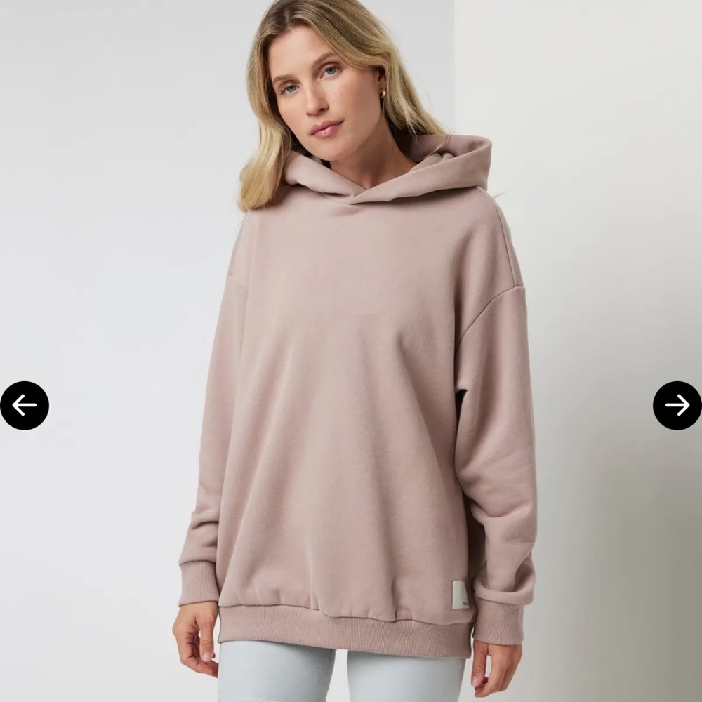 Vuori Restore Oversized Hoodie size small Canyon Clay